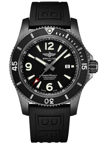 Breitling replica M17368B71B1S1 Superocean Automatic 46 Black steel Watch
